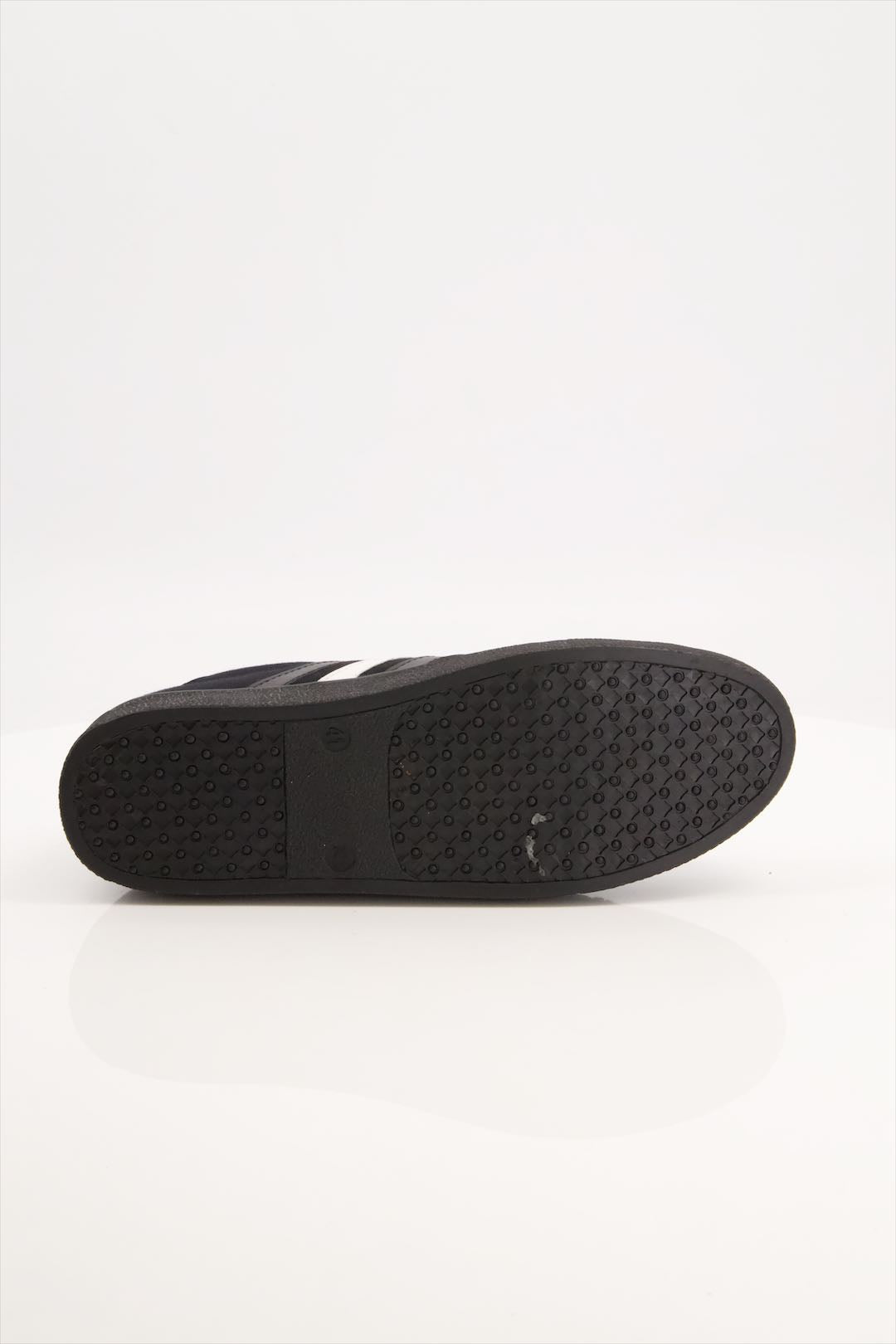 Flamex Black With White Stripe Sneakers