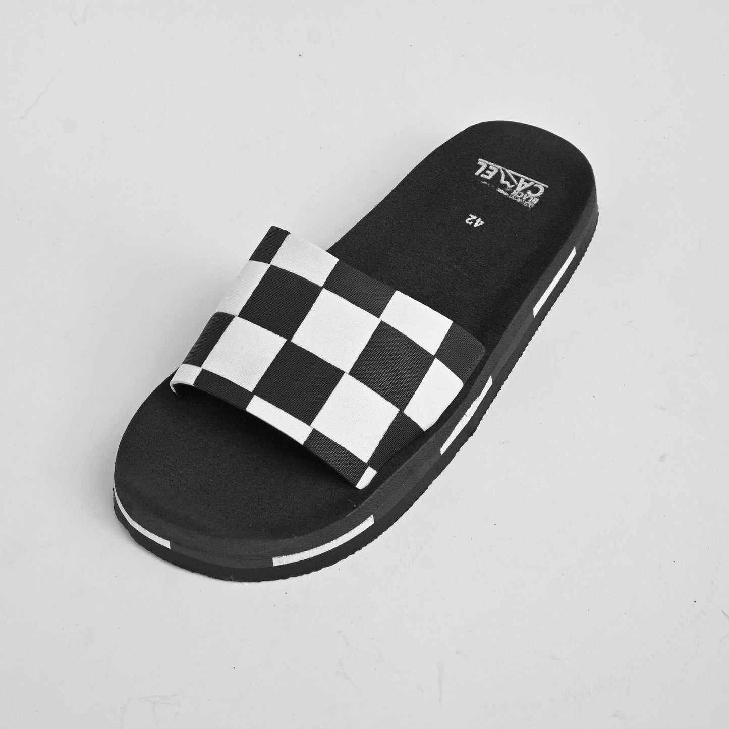 Checkered Slippers