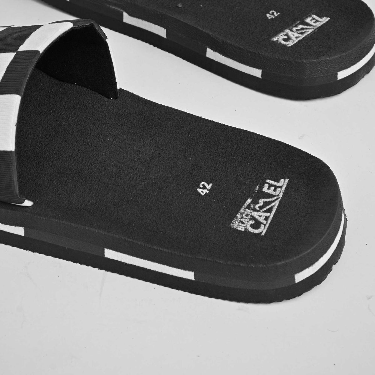 Checkered Slippers