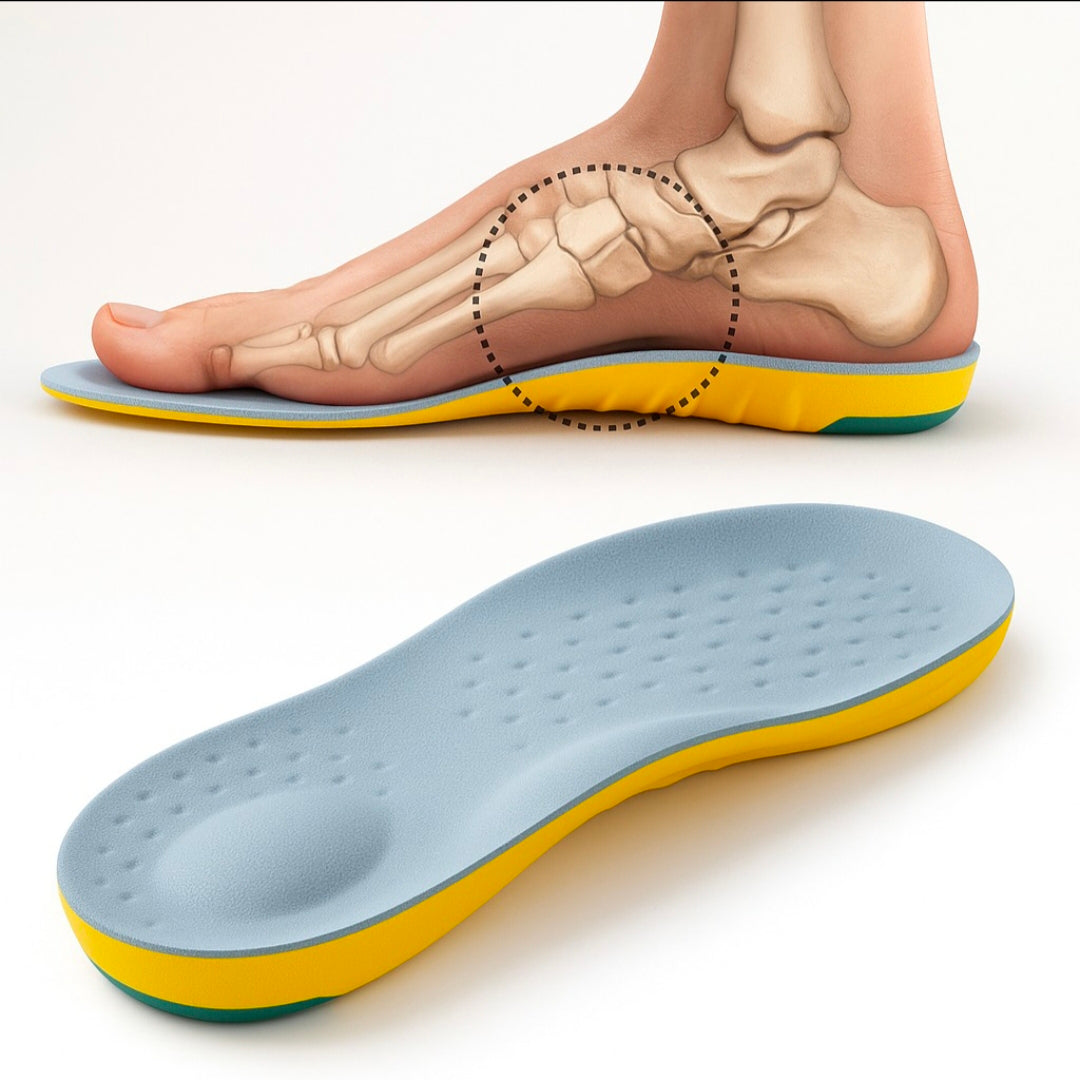 Medicated Gel Insole For Arch Support and Flat Feet