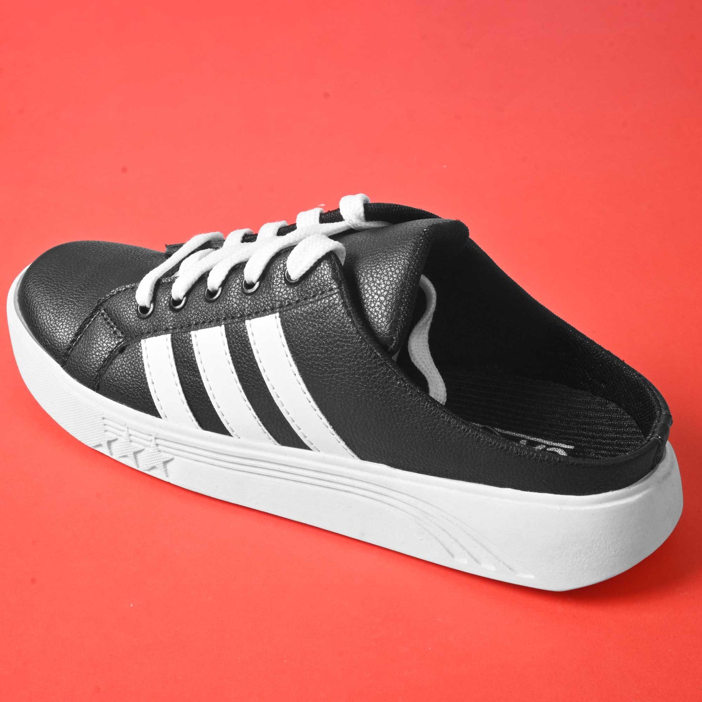 Low Cut Open Back Sneakers