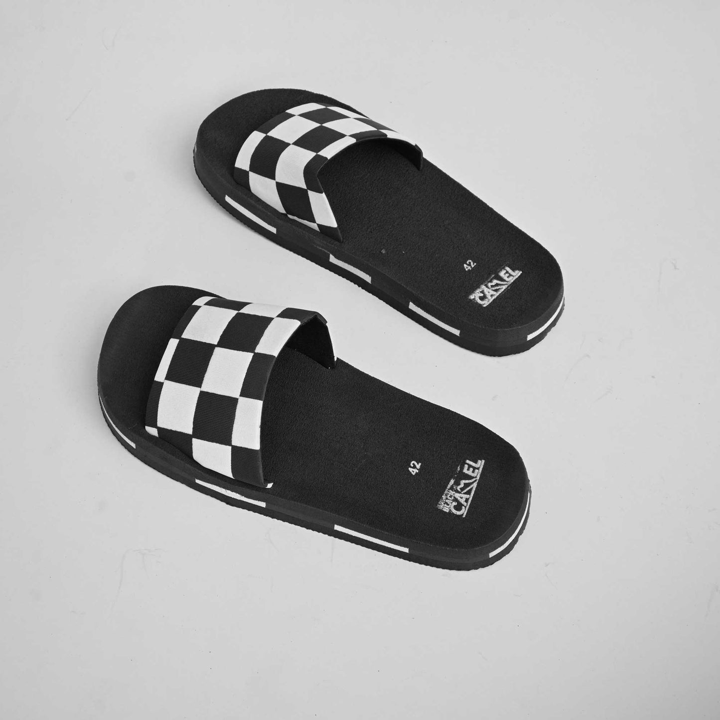 Checkered Slippers