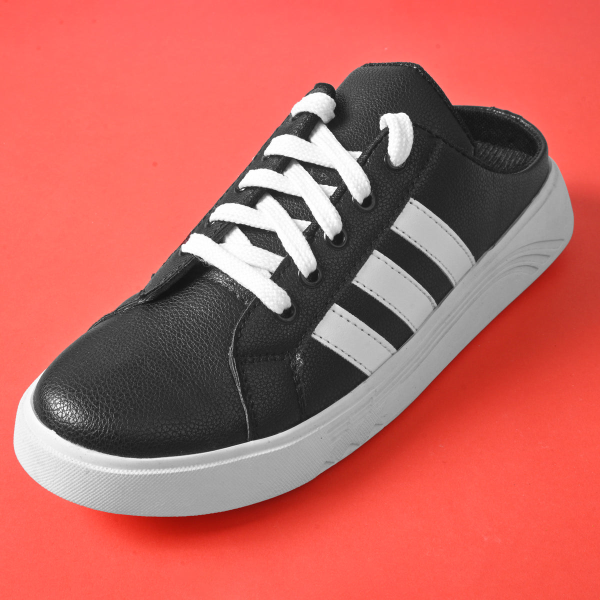Low Cut Open Back Sneakers
