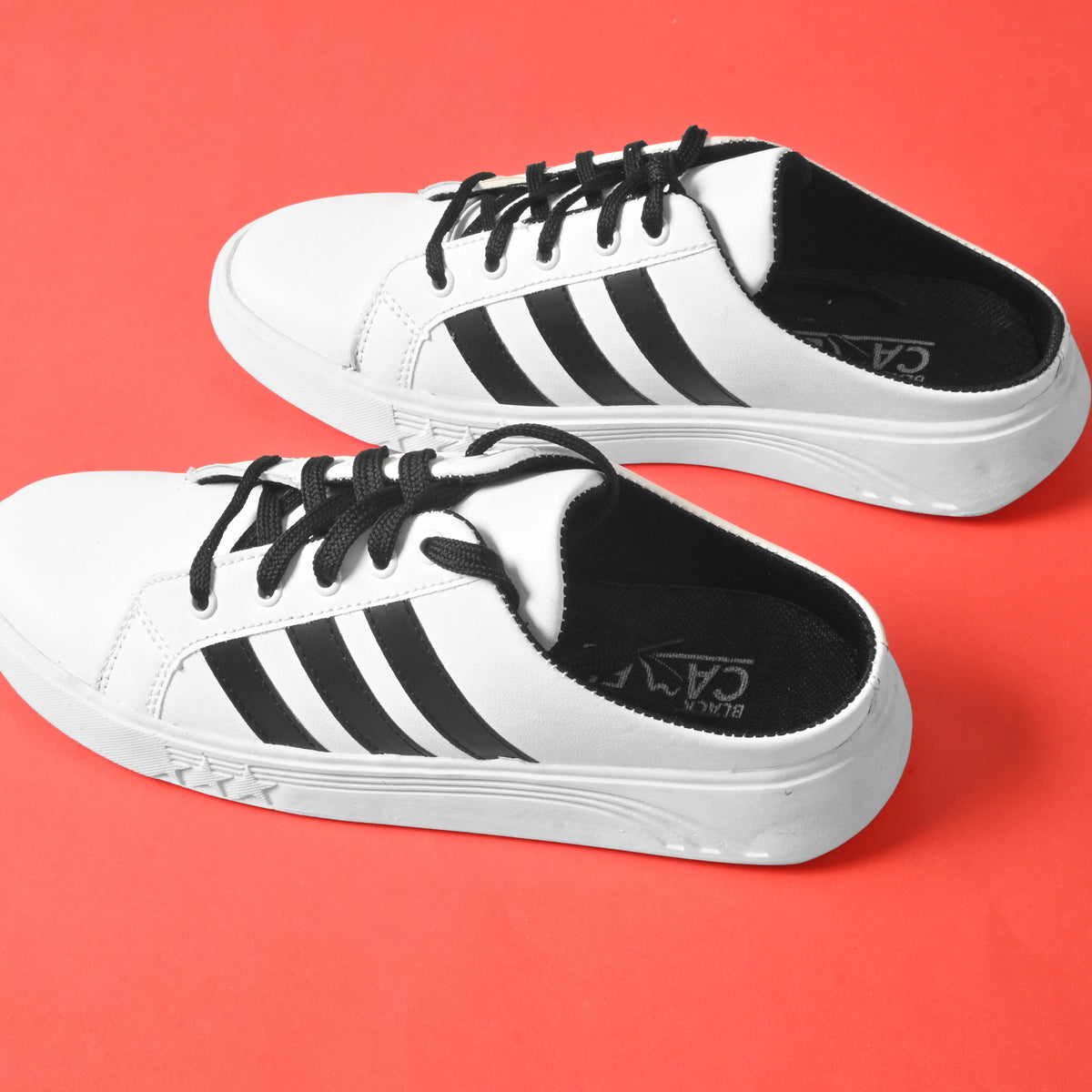 Low Cut Open Back Sneakers